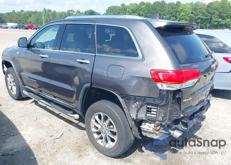 2014 Jeep Grand Cherokee Limited z USA, uszkodzony, nr VIN 1C4RJFBGXEC196813